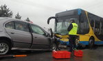 Wypadek autobusu w Grabkowie. 14 osób rannych!