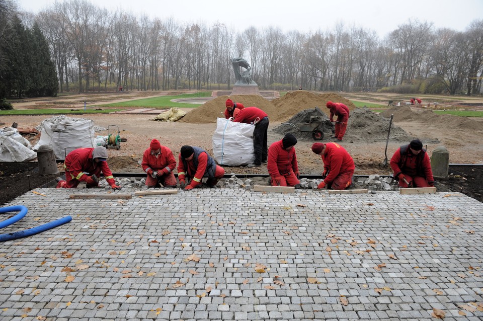 WARSZAWA ŁAZIENKI KRÓLEWSKIE REMONT