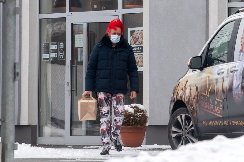 Świeżo upieczony tata Michał Wiśniewski na zakupach. Najpierw obowiązki, a później przyjemności 