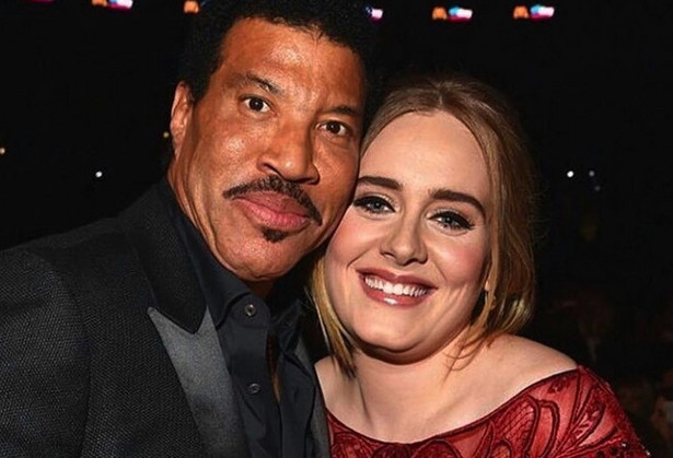 Duet roku? Adele i Lionel Richie w końcu się spotkali [ZDJĘCIE]