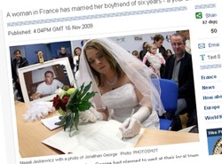 Poślubiła swojego nieżyjącego chłopaka