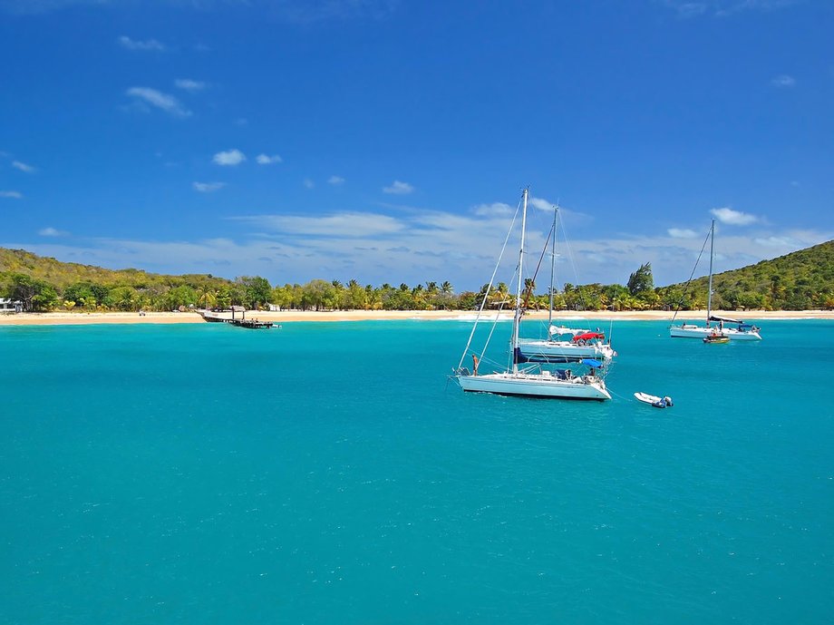 CANOUAN ISLAND, ST. VINCENT AND THE GRENADINES: Canouan is the ideal escape for a private-beach getaway. Not only does the island host some of the most breathtaking beaches within the Grenadines, but its accommodations range from luxurious suites to private residences.