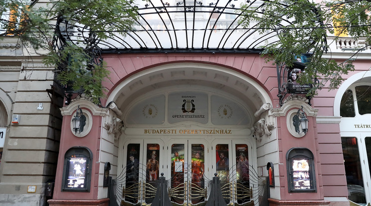 A Budapesti Operettszínház a főváro egyik patinás teátruma /Fotó: Pozsonyi Zita