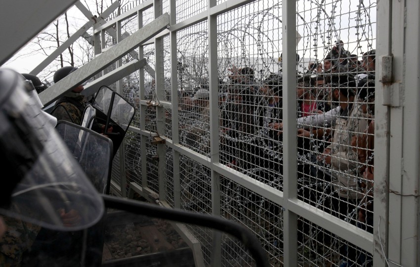 Migranti u Đevđeliji