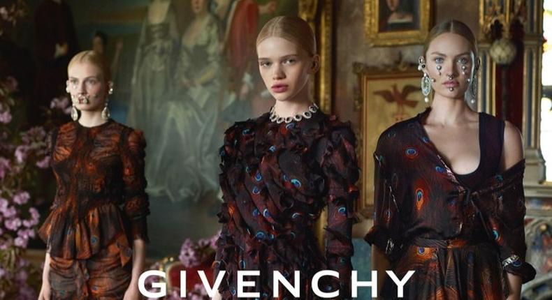 Givenchy's F/W 2015 campaign