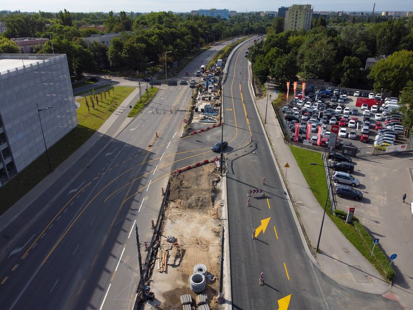 Stęskniliście się? Ruszył kolejny remont Śmigłego-Rydza. Utrudnienia w ruchu i zmiany w komunikacji miejskiej