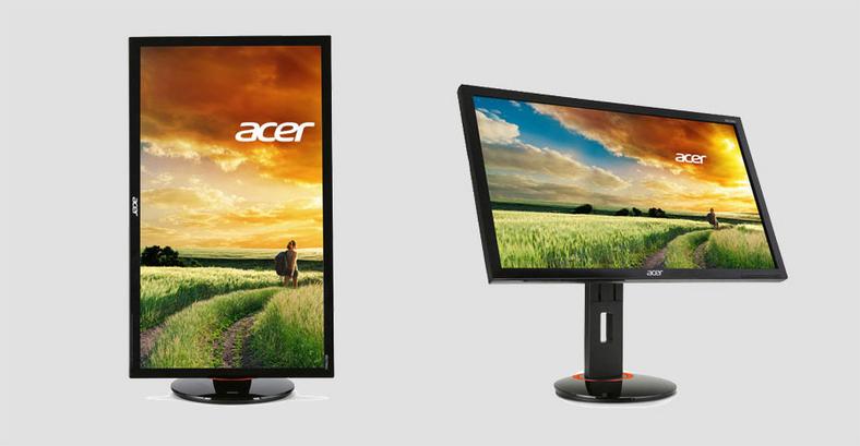 Z kolei Acer, dzięki zastosowaniu technologii G-sync świetnie dogaduje się z kartami graficznymi marki Nvidia