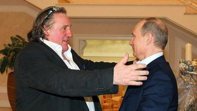 Gerard Depardieu i Władimir Putin, Soczi, styczeń 2013 r.