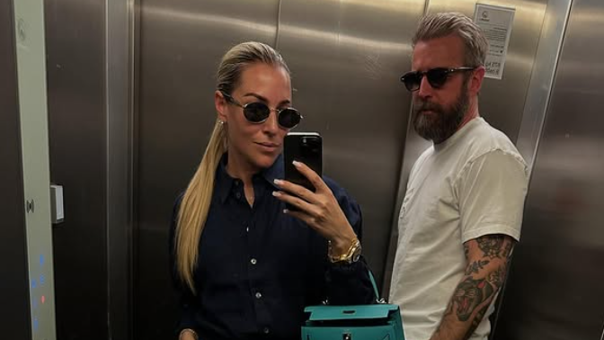 Dominika so svojim ešte stále zákonitým manželom. Zdroj: IG/domicibulkova