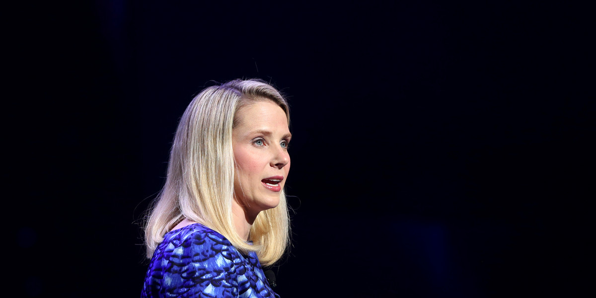 Yahoo CEO Marissa Mayer.