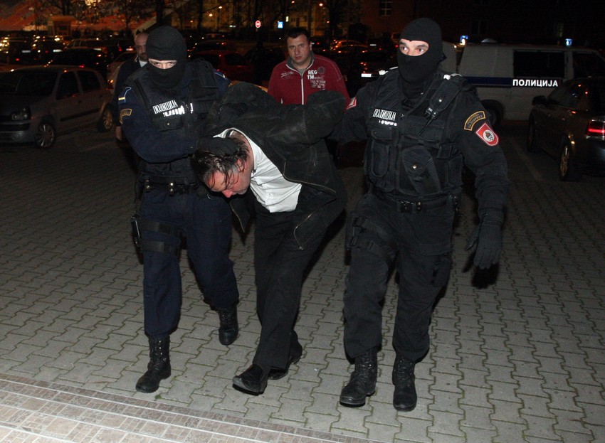 Privođenje Željka Stevanovića