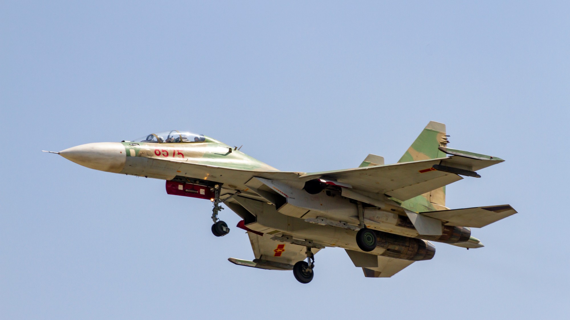 Na severozápade Ruska sa zrútila stíhačka Su-30. (ilustračné foto).