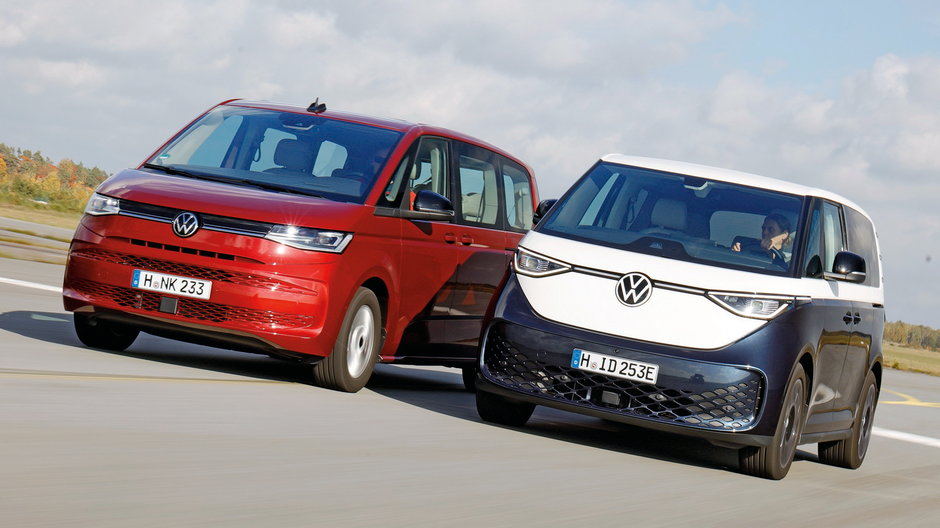 Volkswagen ID. Buzz (2022) kontra Volkswagen Multivan T7 (2022)