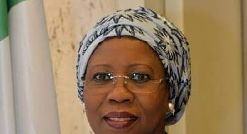 The Minister of State for Industry, Trade and Investment, Amb. Mariam Katagum (Today)