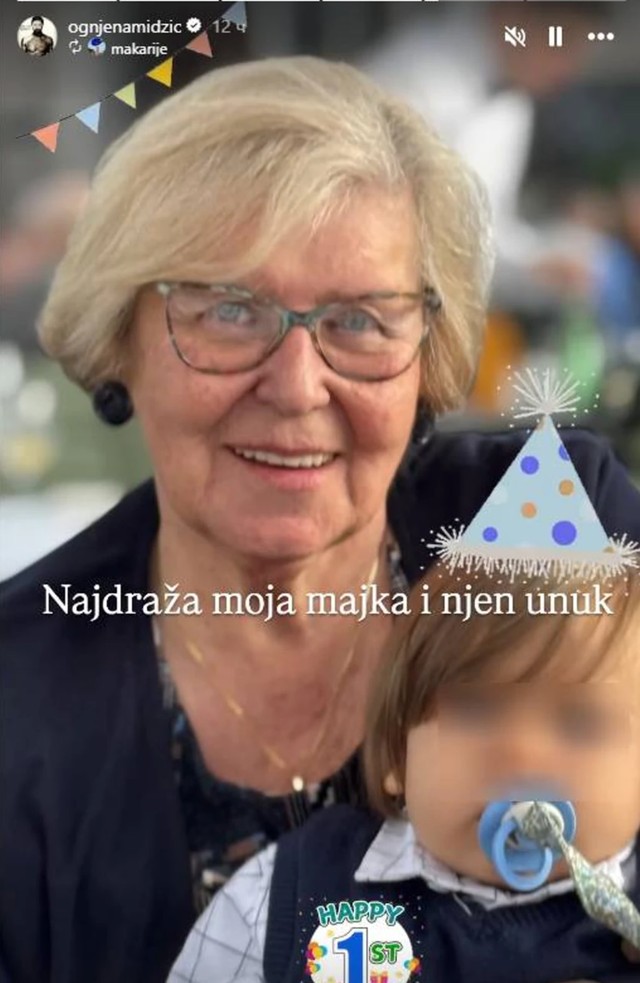 Ognjen Amidžić pokazao majku 