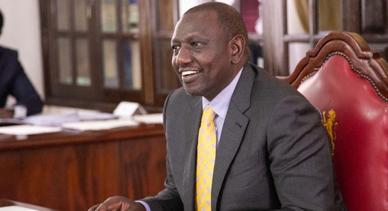 President William Ruto chairs a Cabinet meeting at State House on November 10, 2022