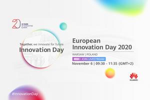 Zaproszenie na Huawei European Innovation Day 2020