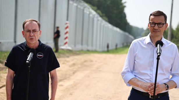 Mariusz Kamiński i Mateusz Morawiecki