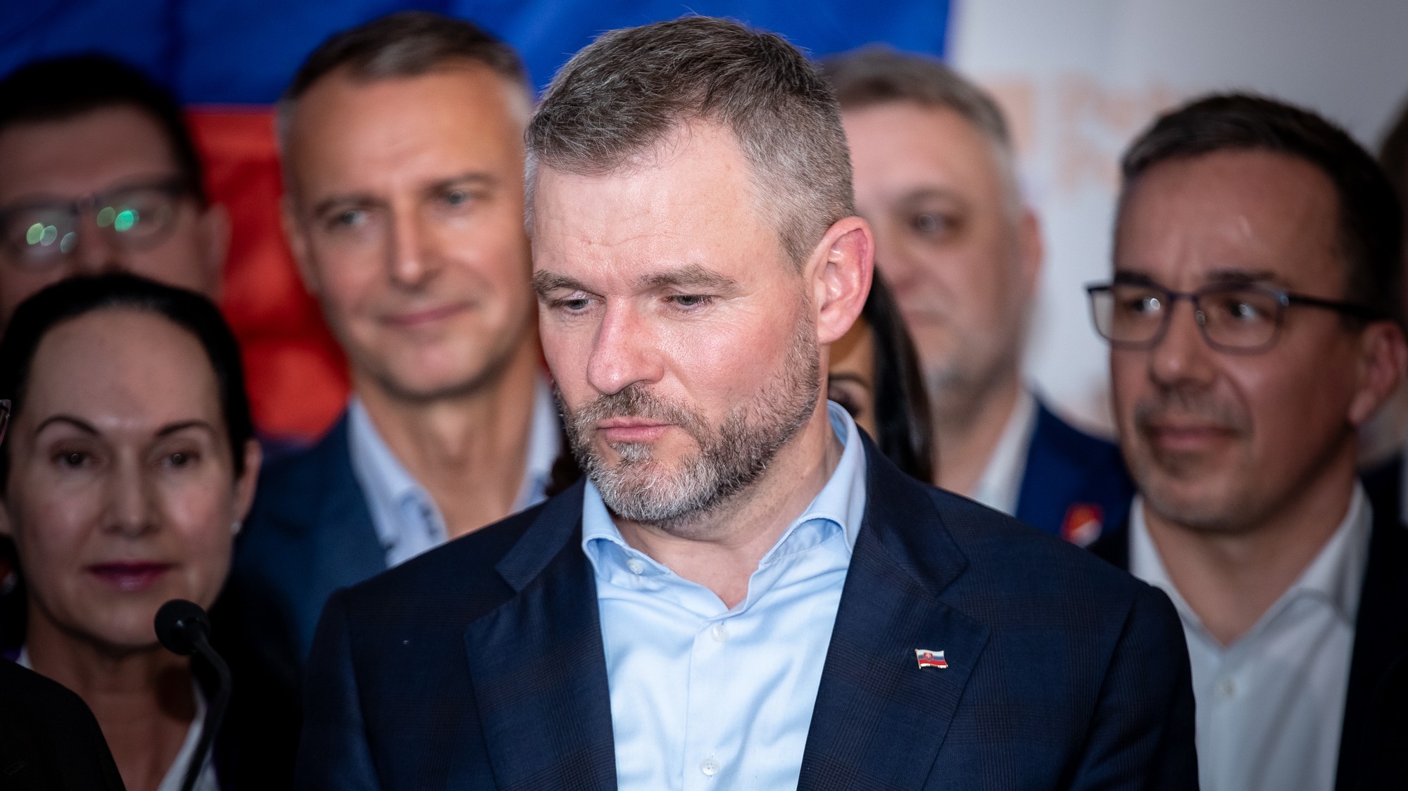 Peter Pellegrini po oznámení neoficiálnych výsledkov