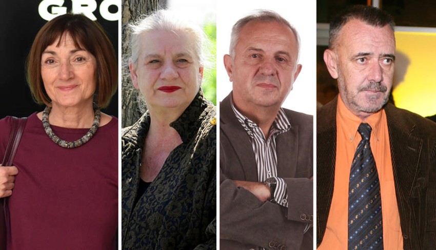 Ljiljana Smajlović, Borka Pavićević, Slobodan Reljić, Dragoljub Žarković