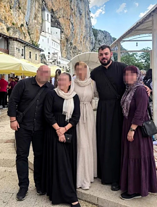 Sloba Vasić ispred Ostroga 