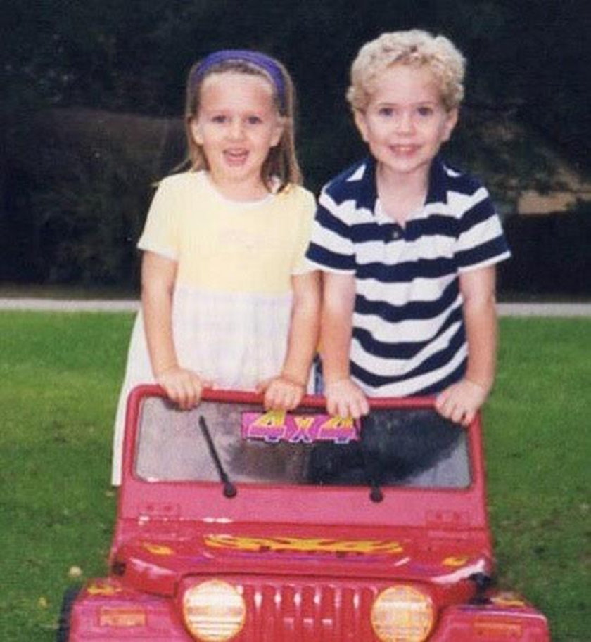 Natalie i Austin w 1999 r.