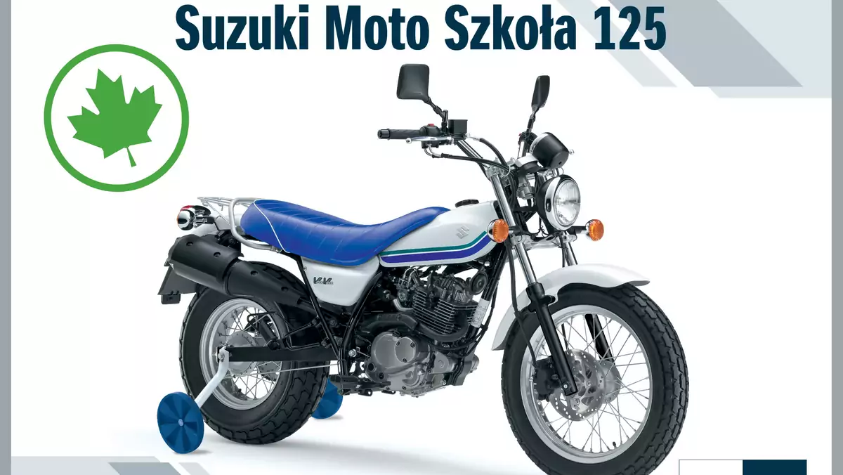 Suzuki Moto Szkoła 125 dla kierowców z kategorią B