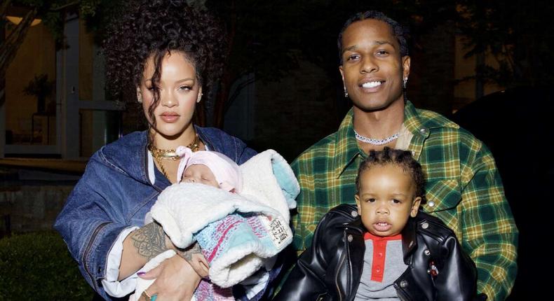 RIhanna and ASAP Rocky unveil their new baby