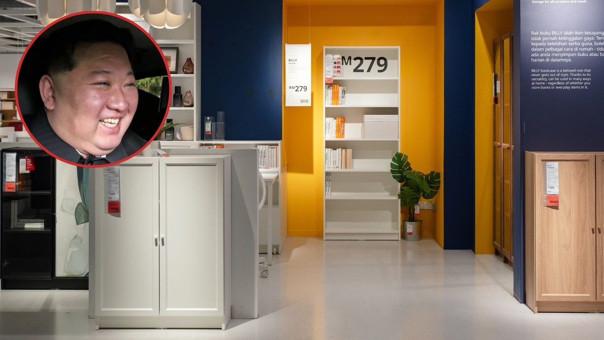 Północnokoreański reżim otwiera nieautoryzowany sklep Ikea w Pjongjangu [Źródło: Onet]
