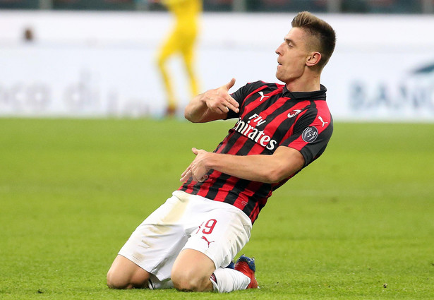 Krzysztof Piątek skradł show! Po jego golach AC Milan awansował do półfinału Pucharu Włoch