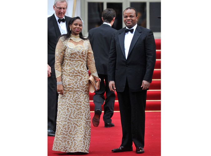 Król Suazi Mswati III