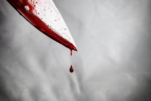 nóż krew morderstwo zbrodnia przestępstwo