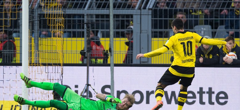Liga niemiecka: Borussia Dortmund wygrała, ale Aubameyang gola nie strzelił. WIDEO