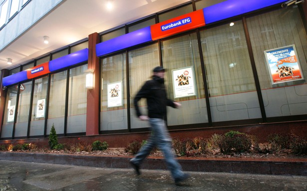 Grecki Eurobank EFG jest właścicielem Polbanku