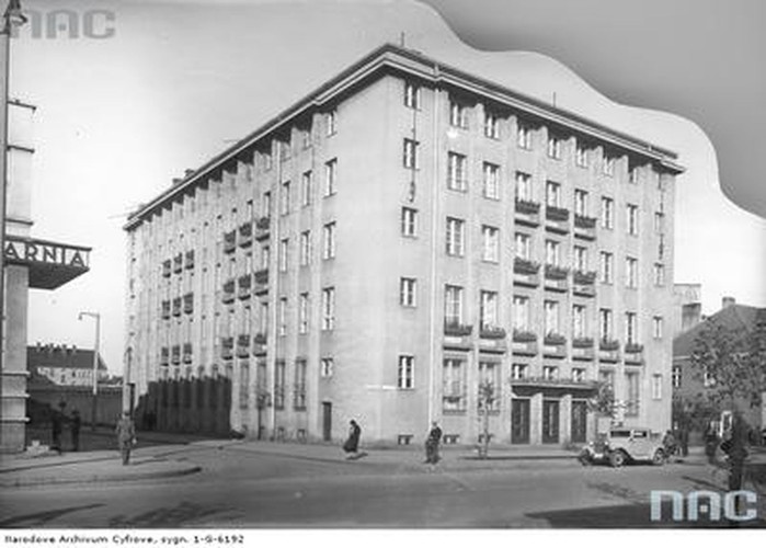 Bank Gospodarstwa Krajowego w Gdyni przy ul. 10 Lutego - 1938 rok