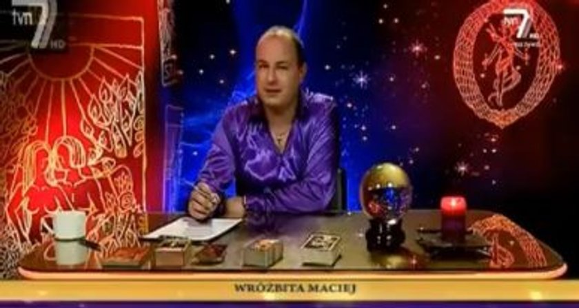 Wróżbita Maciej wpadł w szał na wizji. Zwyzywał kobietę