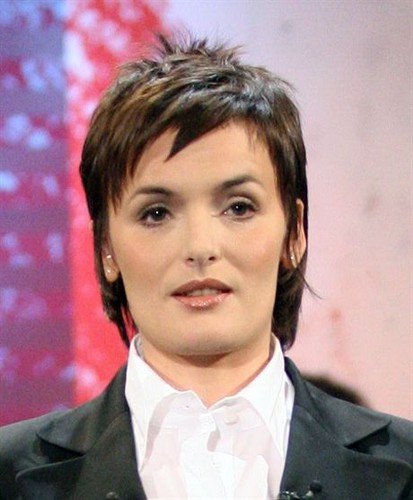 WARSZAWA 05.09.06 - DOROTA GAWRYLUK W SWOIM NOWYM PROGRAMIE - A DOBRO POLSKIfot. lech marcinczaktel. 505 106 478