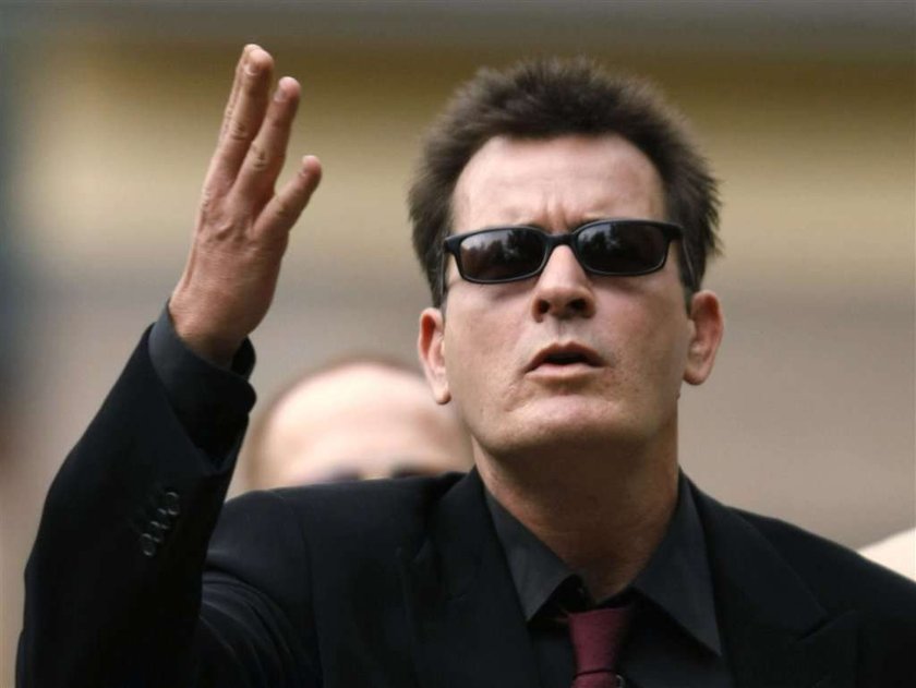 Charlie Sheen skazany