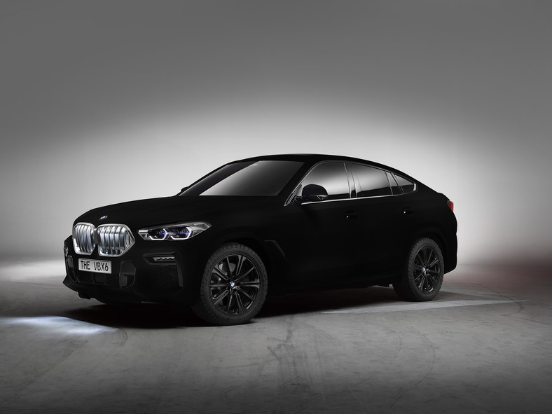 BMW X6 Vantablack