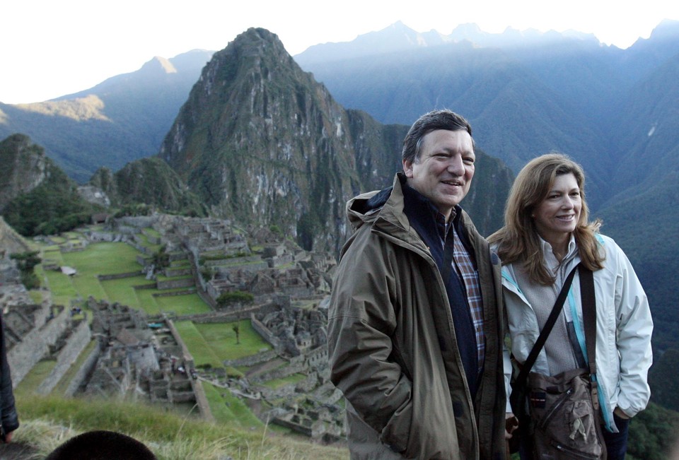 PREMIER TUSK w Machu Picchu