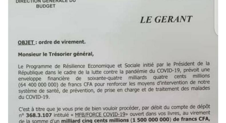 SUBVENTION DE 1,5 MILLIARD À DALAL JAMM : LE DOCUMENT QUI CONFOND LE PCA DÉMISSIONNAIRE