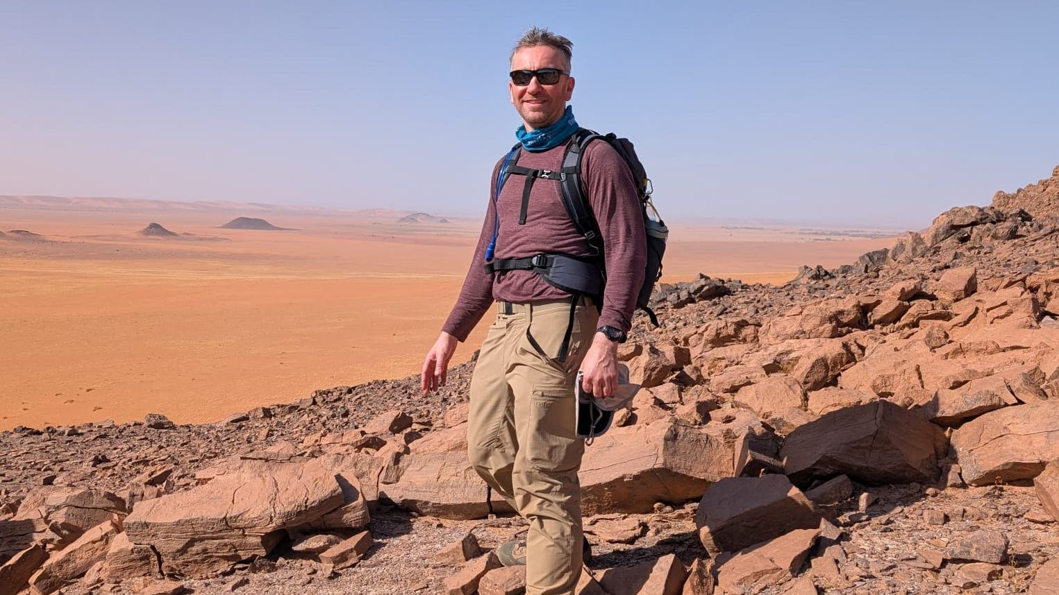 Heart transplant survivor conquers 110km Sahara trek two years after life-saving surgery