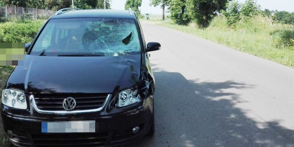 Śmiertelny wypadek w woj. lubelskim. Volkswagen potrącił 14-latkę.