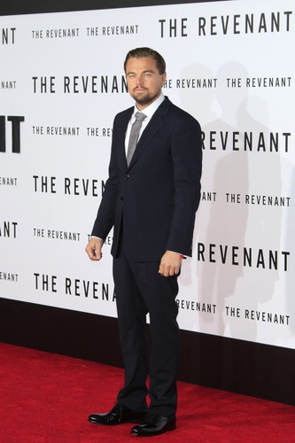Leonardo DiCaprio na premierze 'Zjawy'