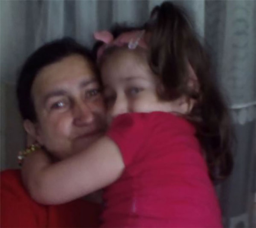 Remzija Avdić sa ćerkom Adelisom