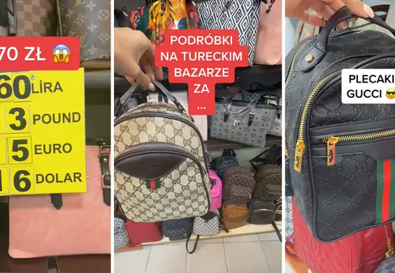 Podróbki Gucciego za 70 zł? Młodzi mają o nich swoje zdanie