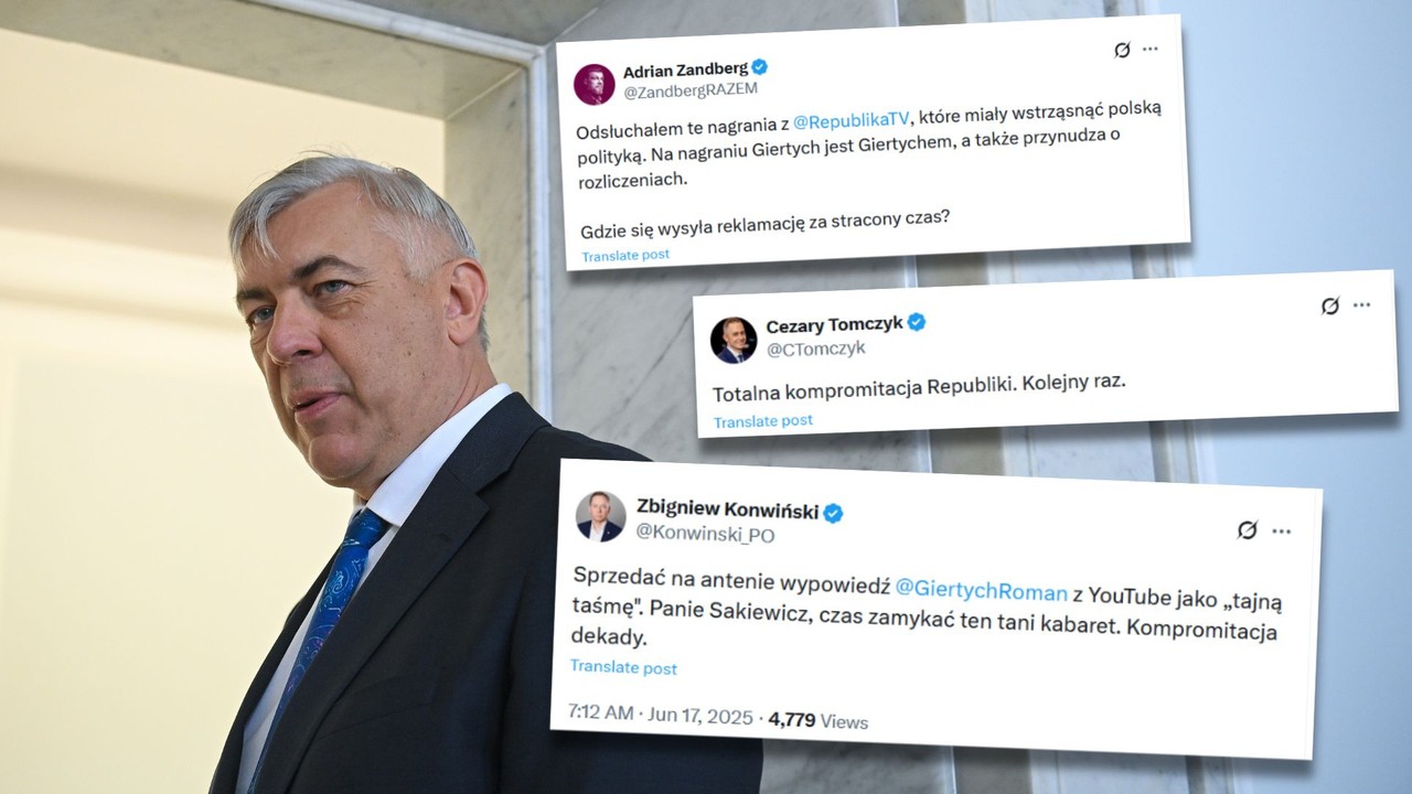 Republika opublikowała "taśmy" z udziałem Romana Giertycha. W sieci wrze. "Kompromitacja dekady"