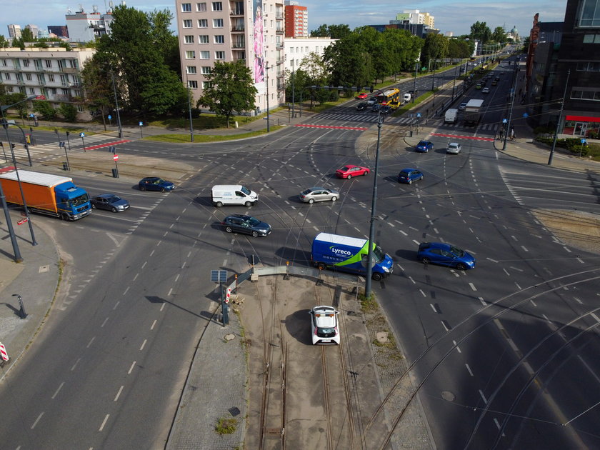 Łódź. Uważajmy na al. Śmigłego-Rydza