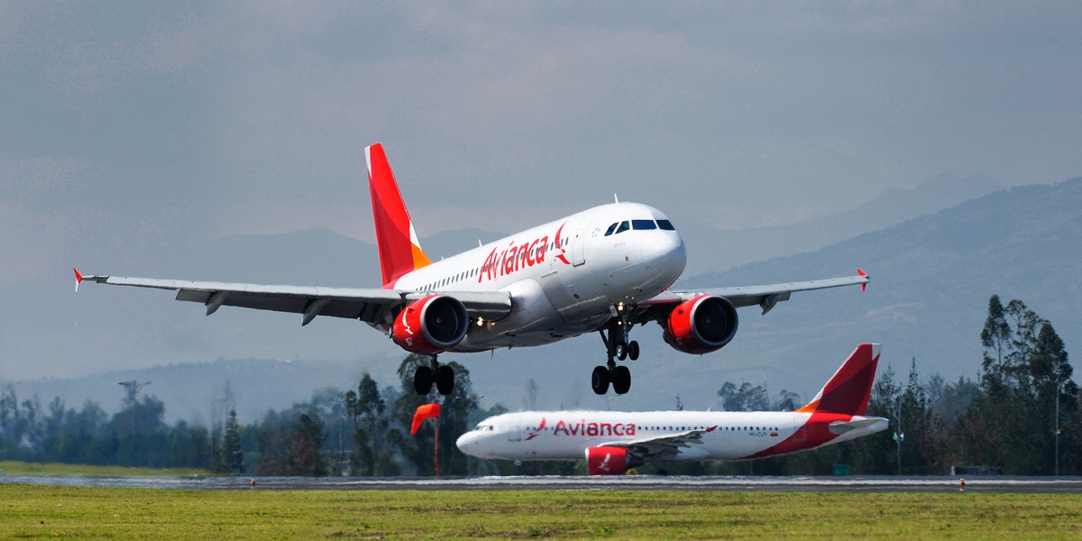 Firma Avianca została założóna w 1919 roku. Są drugimi najstarszymi liniami na świecie.