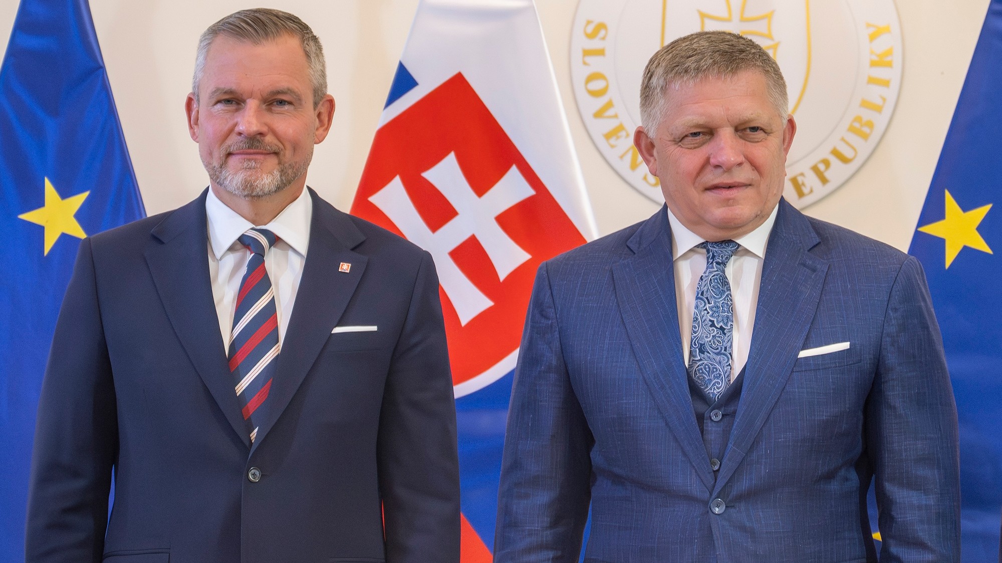 Peter Pellegrini a Robert Fico. 